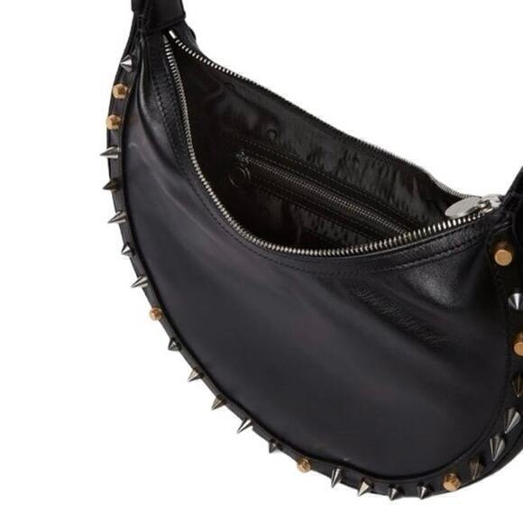 MARINE‎ SERRE Stud Eclipse Crescent Moon Shoulder bag - Picture 14 of 14